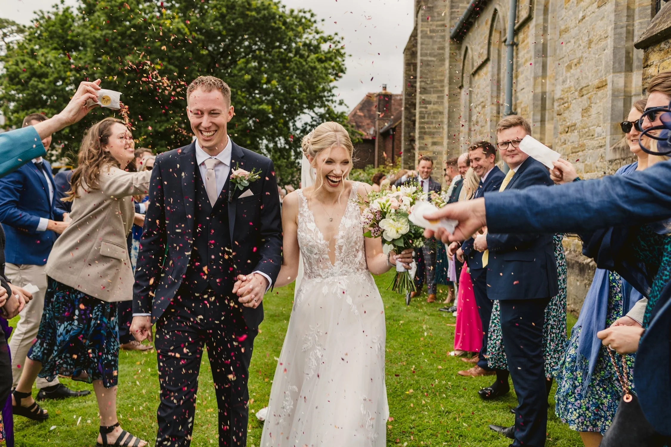 Blush Pink Wedding Tie - Image 4
