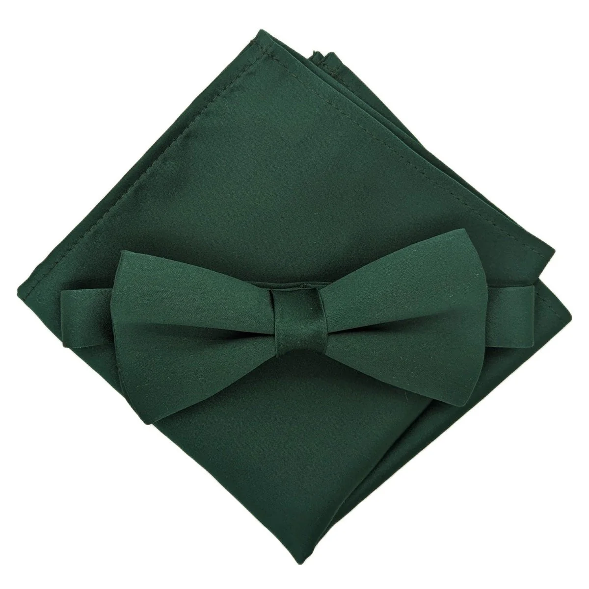 Bottle Green Bow Tie - Image 4