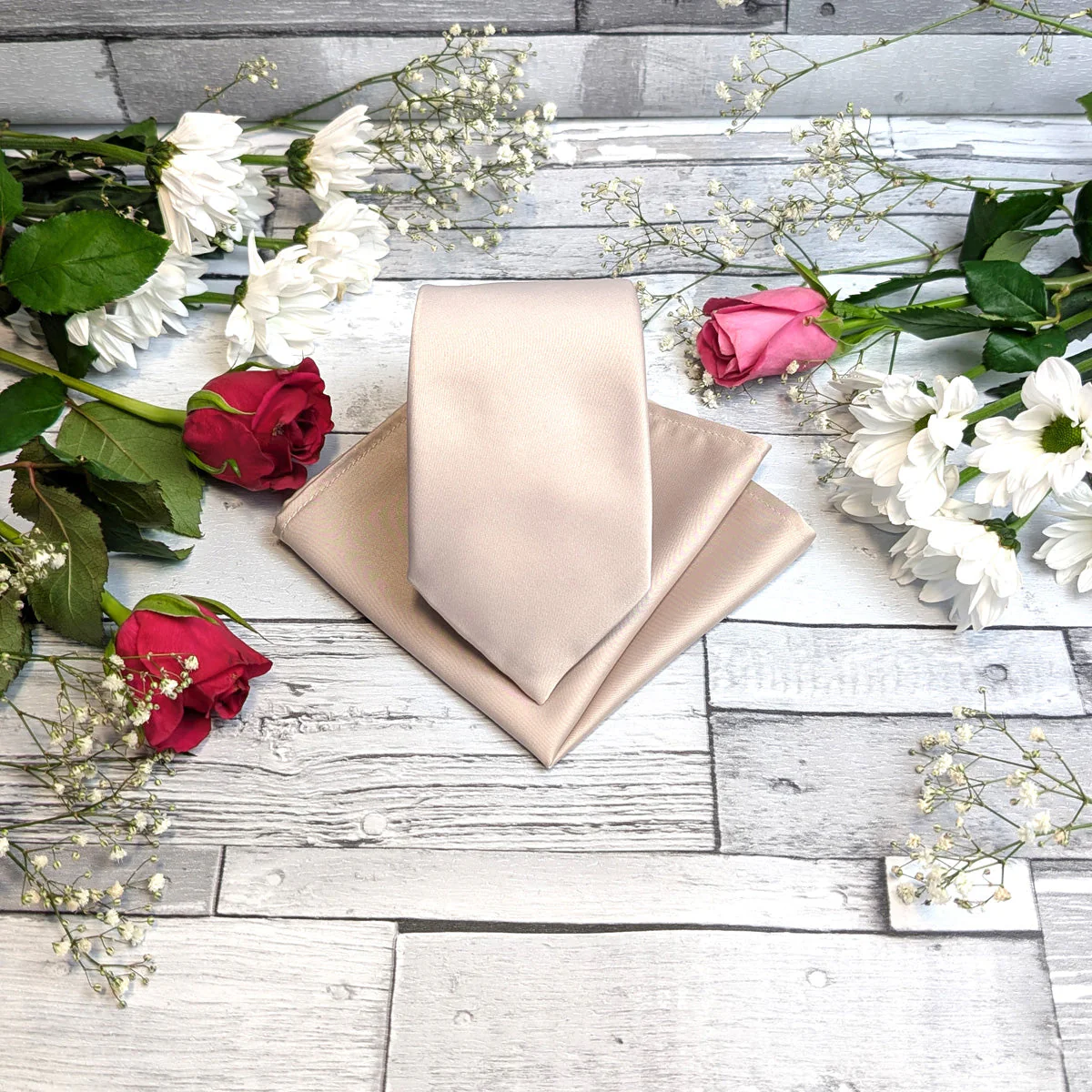 Champagne Pocket Square - Image 2
