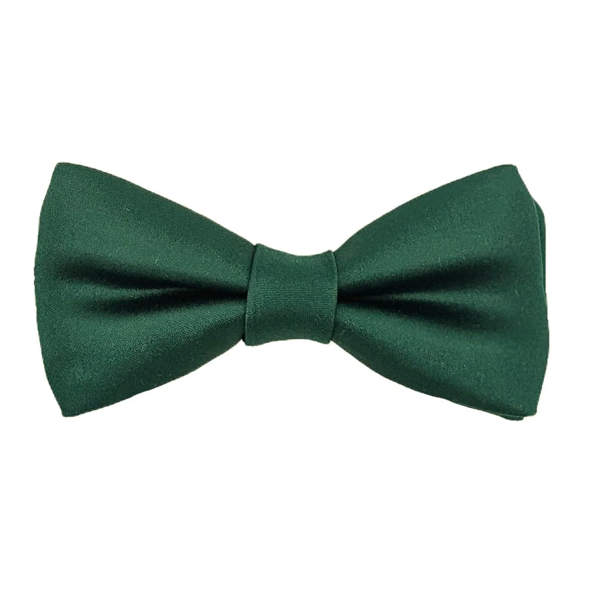 Hunter Green Boys Bow Ties - Image 2