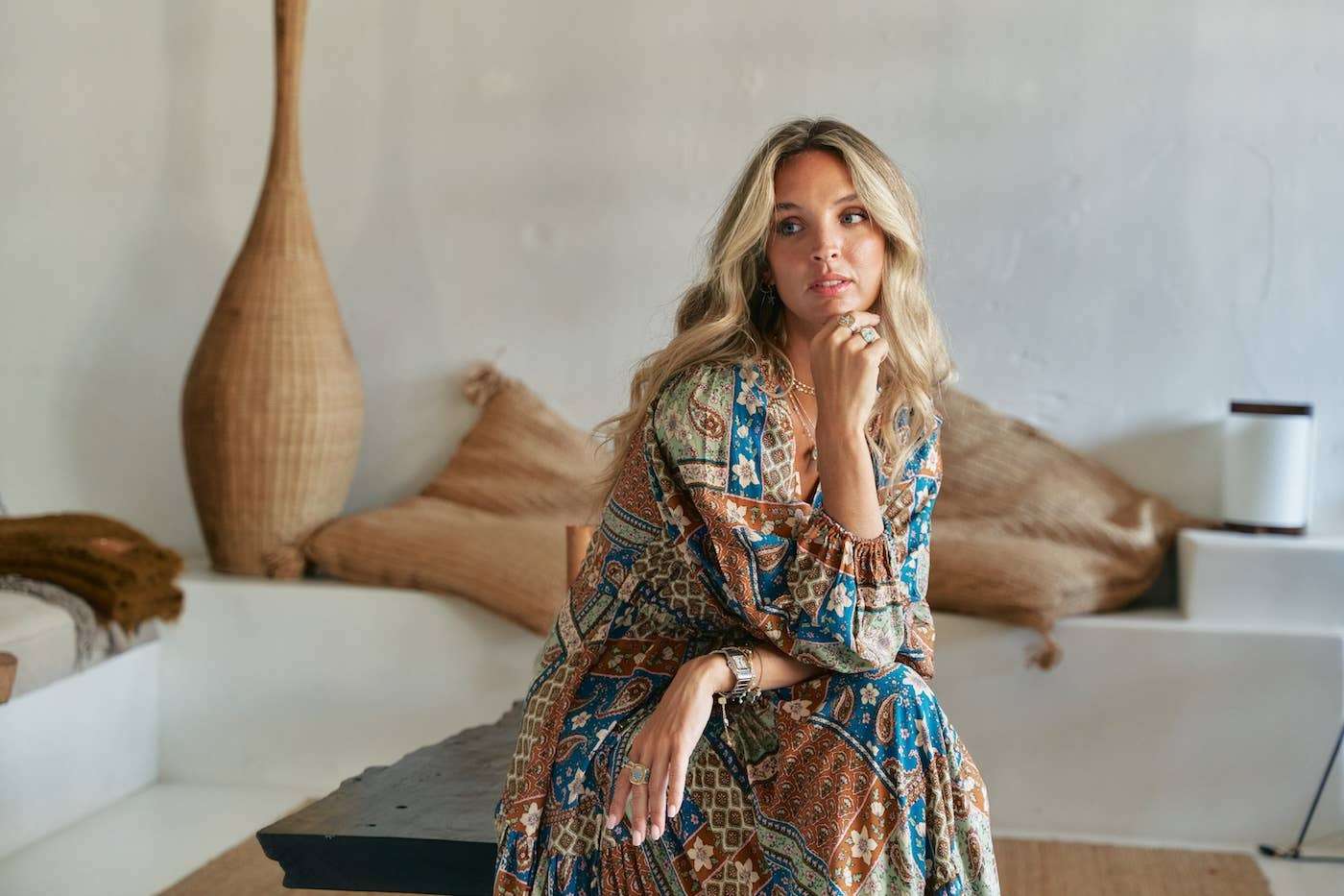 IZABELLE PRINT TERESA MAXI SUMMER DRESS - Image 4