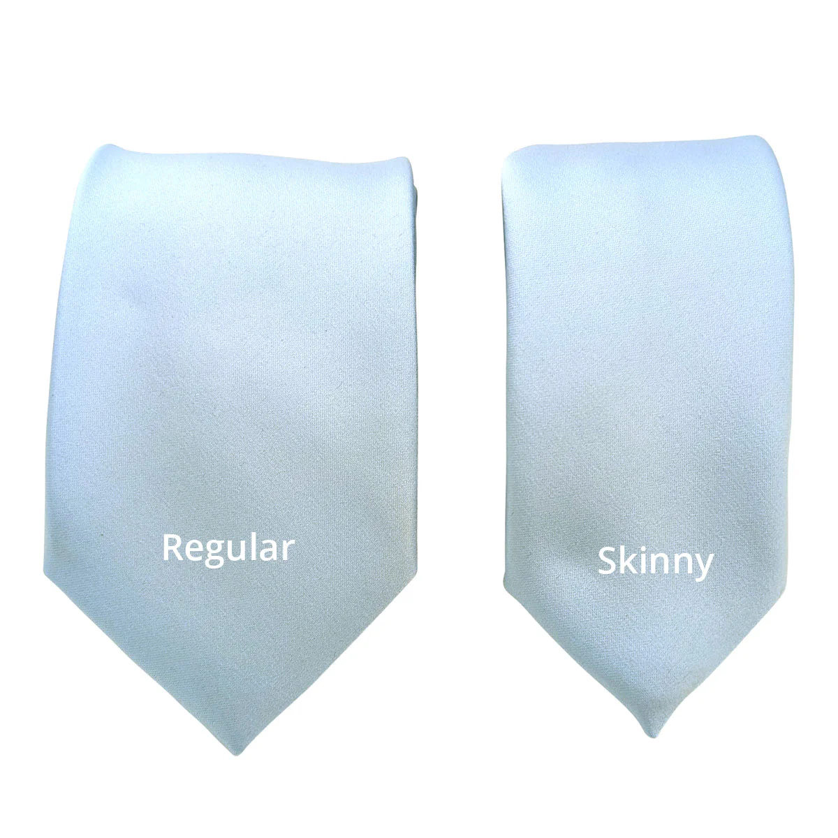 Light Blue Wedding Tie - Image 4