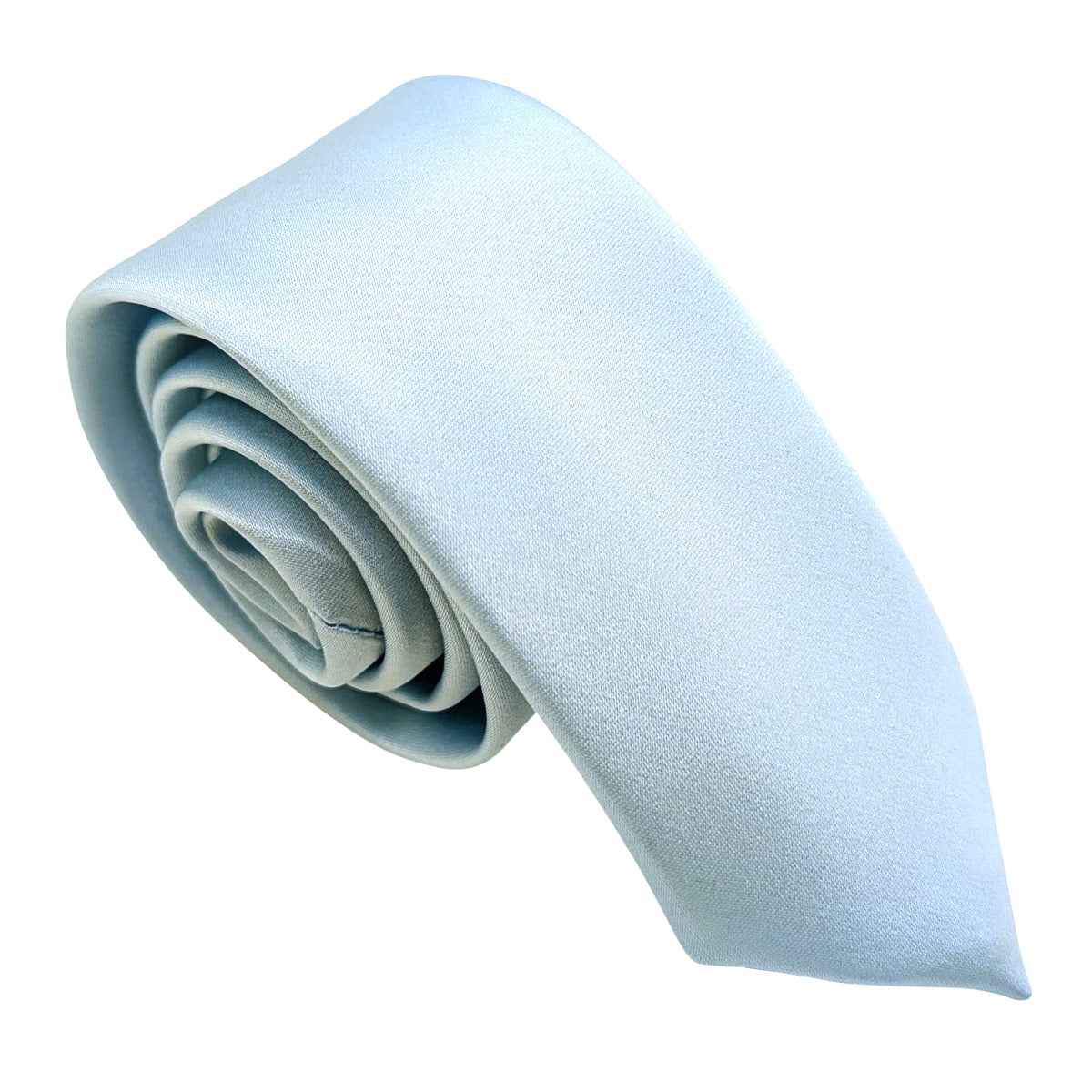 Light Blue Wedding Tie - Image 6