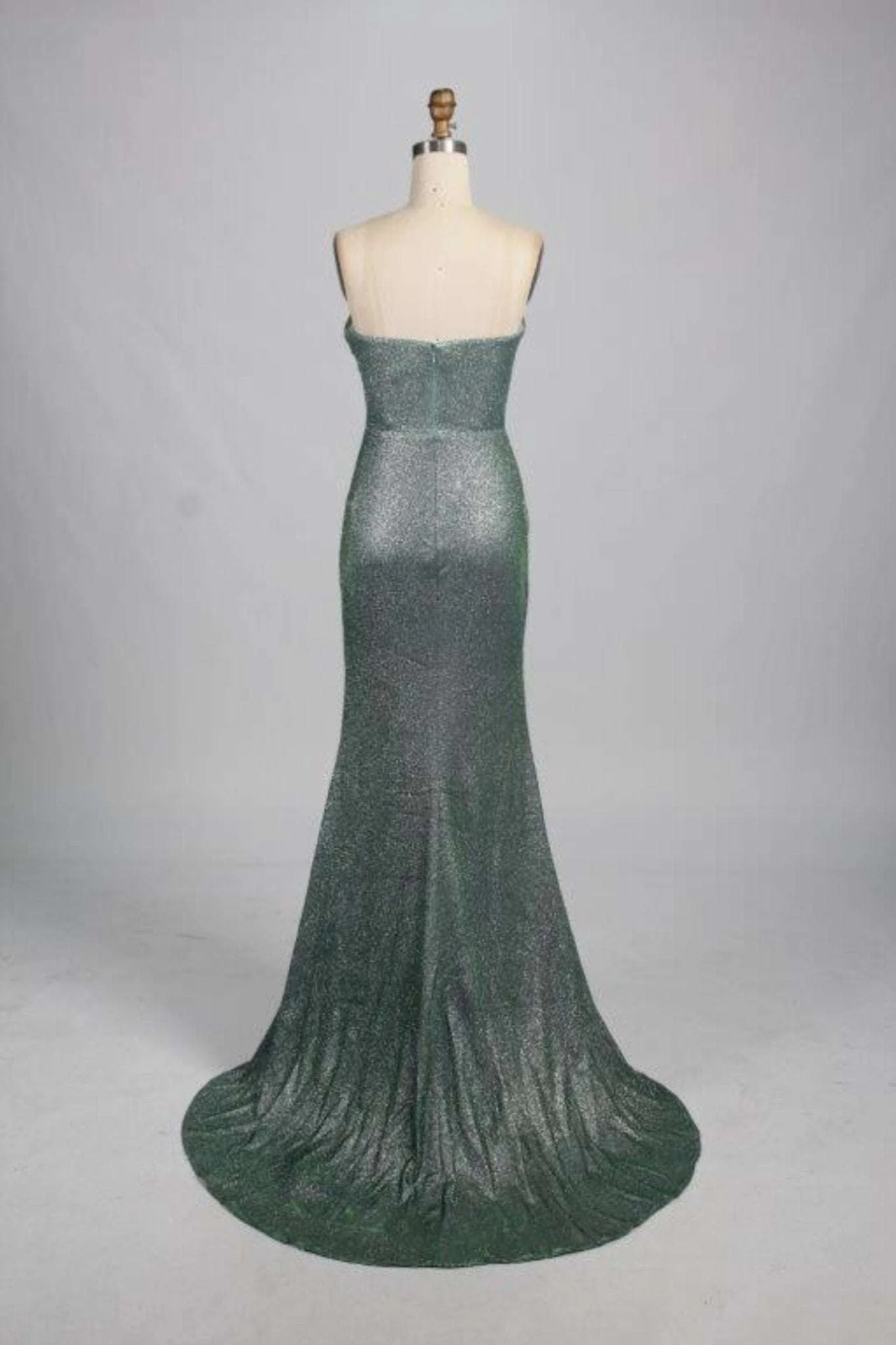 Luna Sage Strapless Glitter Dress - Jessica Stuart - Image 5