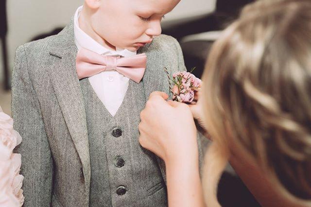 Rose Gold Boys Bow Ties - Image 5