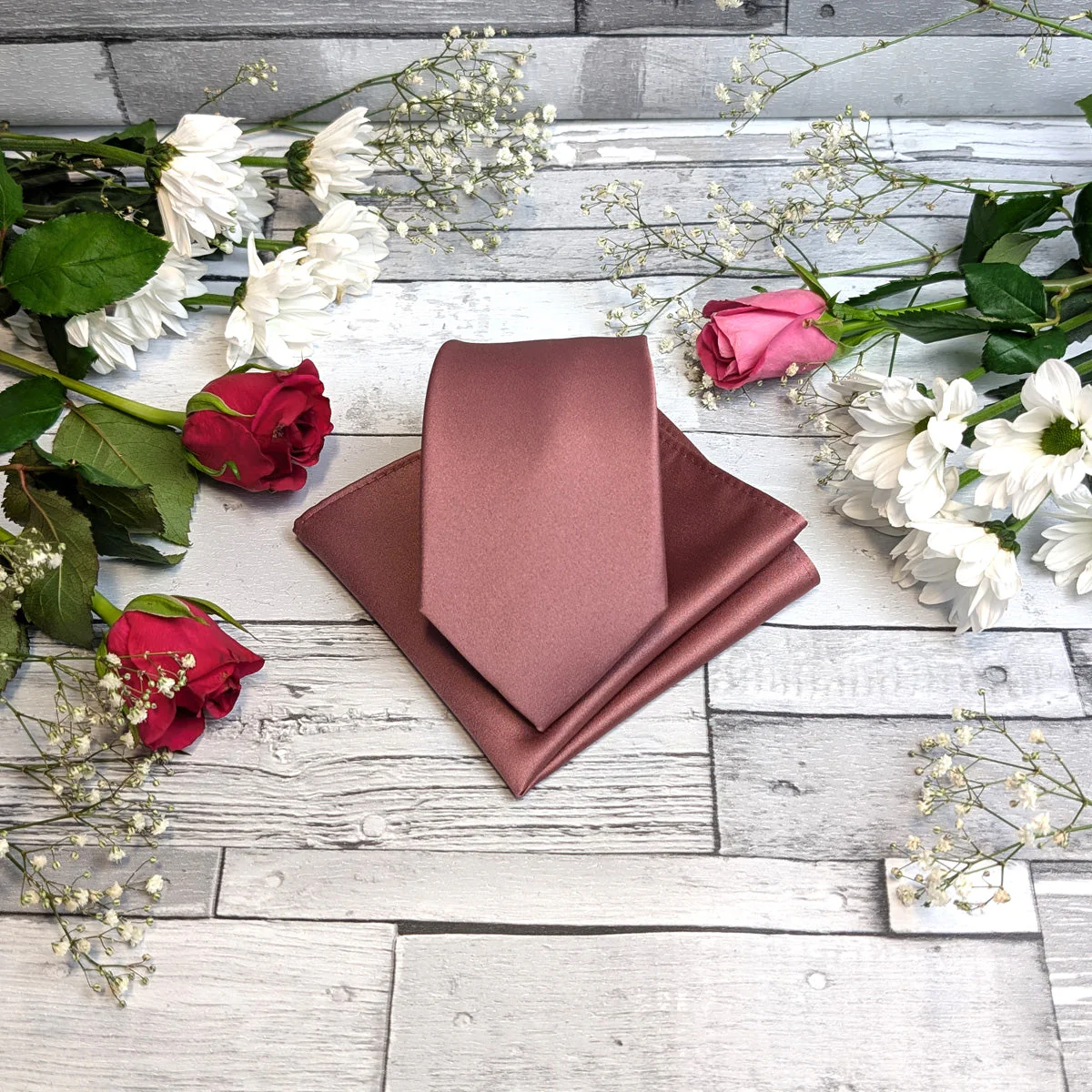 Rosewood Wedding Tie - Image 2