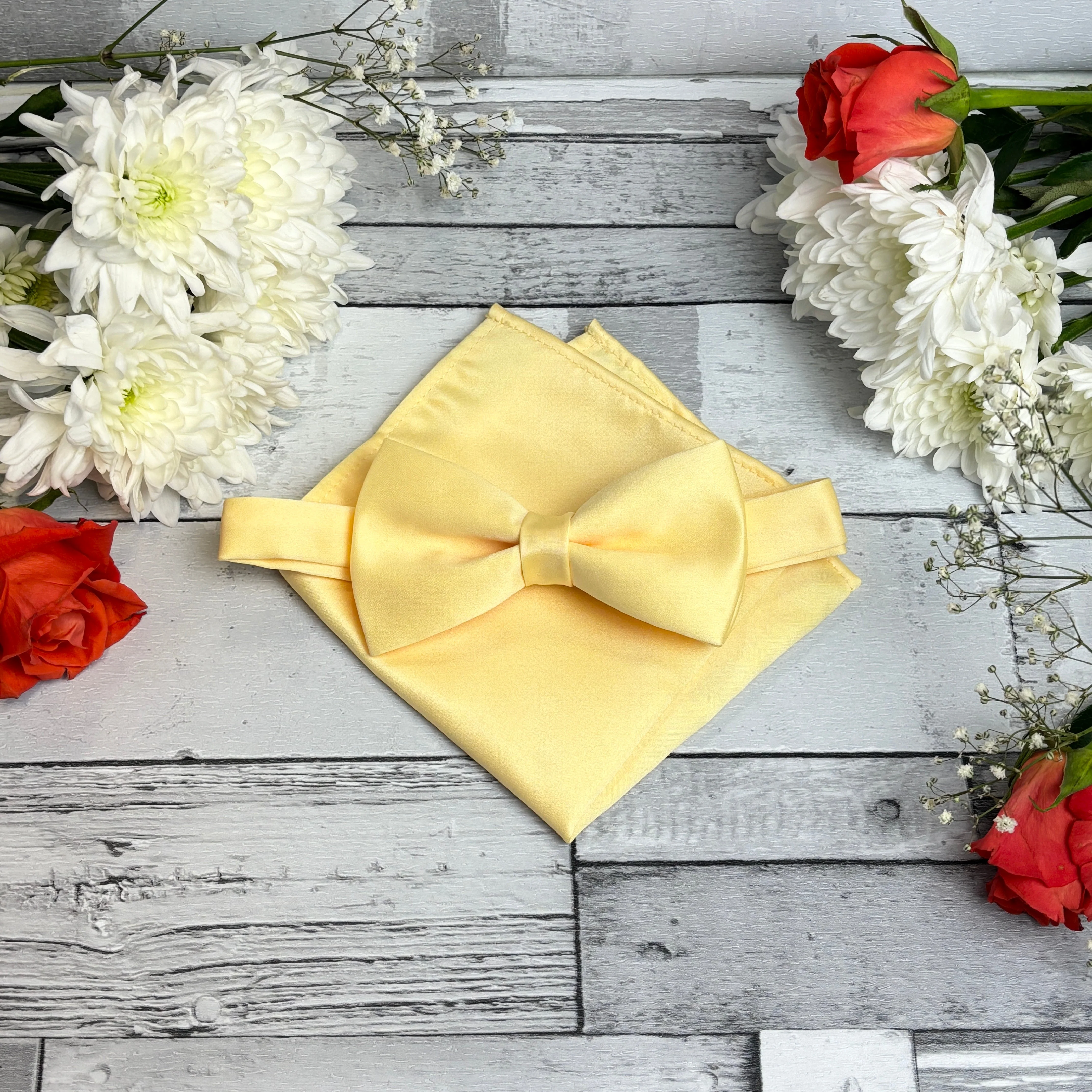 Sherbet Lemon Pocket Square - Image 3