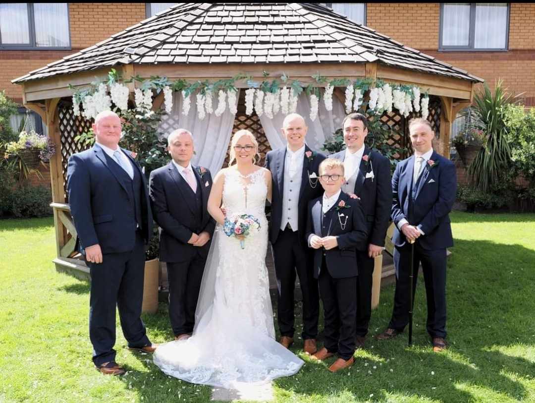 Snowdrop Ivory Wedding Tie - Image 3