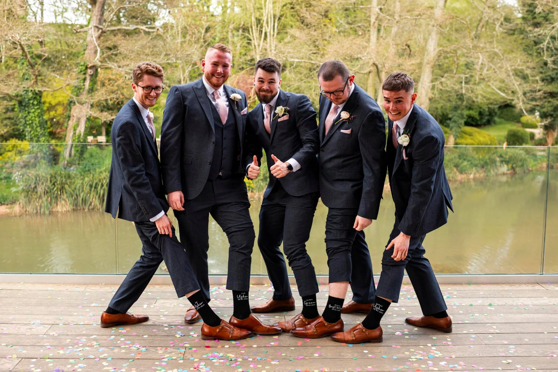 Suede Pink Pocket Square - Image 2