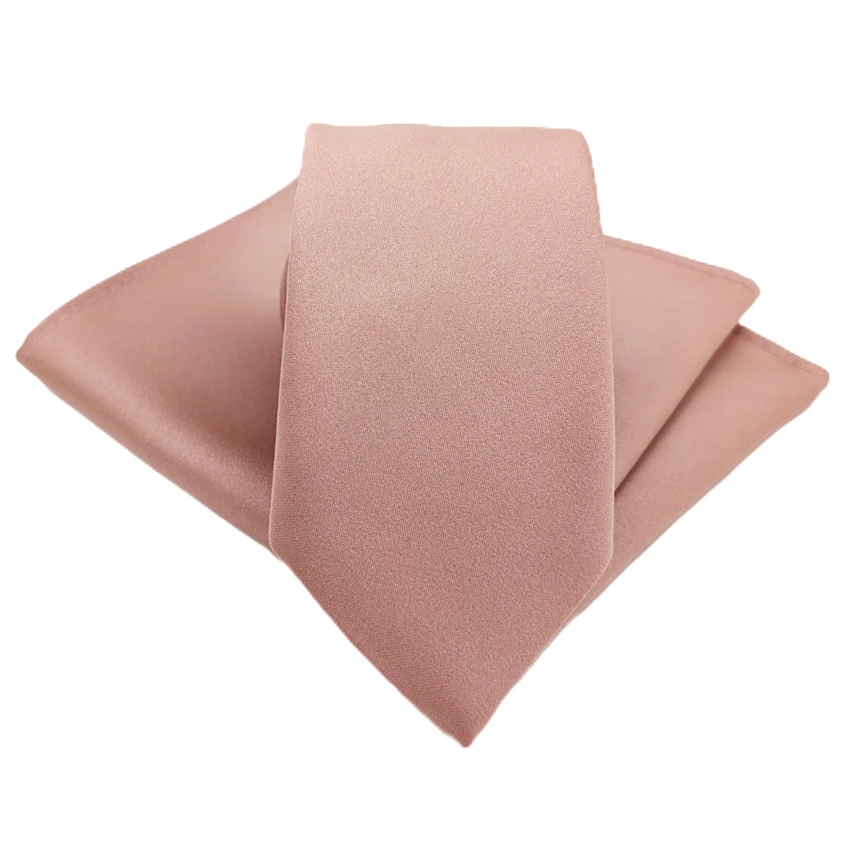 Taupe Pocket Square - Image 3